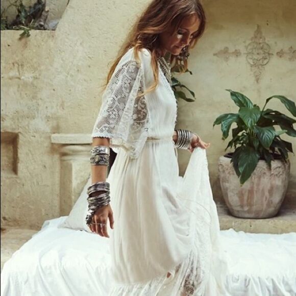 Bohemian Beach Dress  - Picture 1 of 4